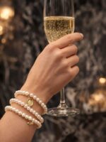 Pulseira pérola com Nossa Senhora em ouro18k - Imagem 4