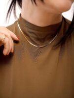 Colar Fita em Ouro18k - Imagem 4