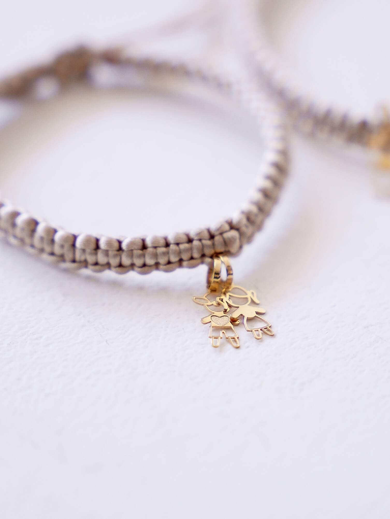 12 Pulseira Summer Macramê com Ouro18k - Imagem 6