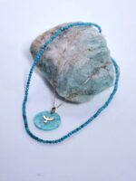 Colar Turquesa Ouro18k - Imagem 5