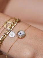 Pulseira Grumet com Olho Grego Murano - Imagem 2