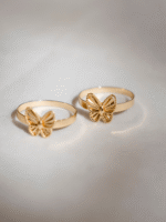 Anel Chapa Borboleta em Ouro18k - Imagem 6