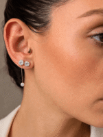 Fio Avulso com Moissanite em Ouro18k - Imagem 2