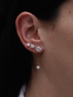 Fio Avulso com Ponto de Luz Moissanite em Ouro 18k - Imagem 2